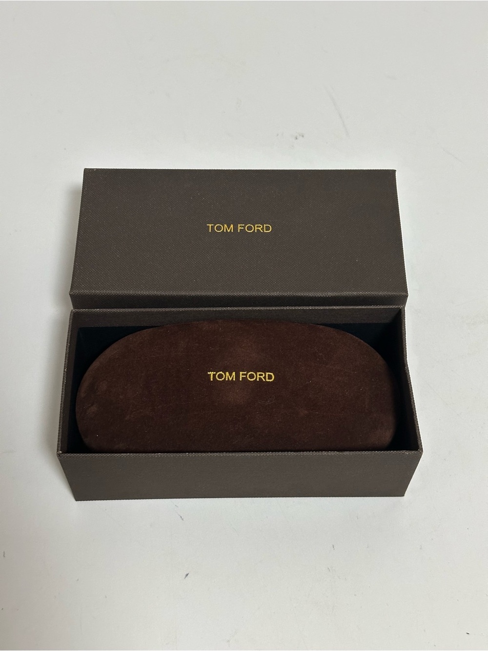Tom Ford Black Frame with Brown Lens Shield Sunglasses - Picture 5 of 5